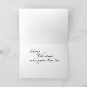 "Tis de Kerstkaart van de Kunst van de Hond van Feestdagen Kaart (Binnen)