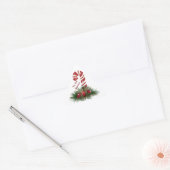 'Tis de Season Candy Cane Triangle Stickers (Envelop)