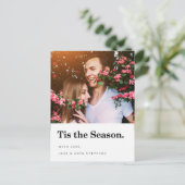 Tis het Briefkaart van de Foto van de Vakantie van (Staand voorkant)