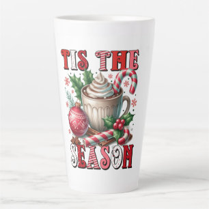 ’Tis het Seizoen – Candy Cane Cocoa & Kerstvreugde Latte Mok