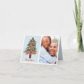 Tis het seizoen feestdagen kaart (Voorkant)