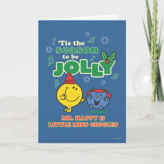 Tis het Seizoen Feestdagen Kaart (Voorkant)