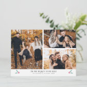 Tis Het Seizoen Mistletoe Kerstvakantie Kaart (Staand voorkant)