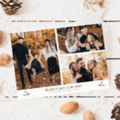 Tis Het Seizoen Mistletoe Kerstvakantie Kaart