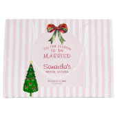 'Tis het seizoen om te trouwen Bruidsmeisjesfeestj Groot Cadeauzakje (Voorkant)