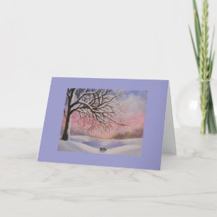 Tis het seizoen, vakantiekaart feestdagen kaart