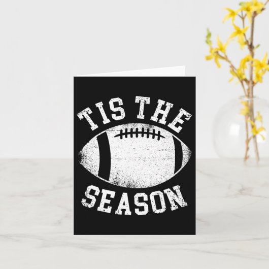 Tis Het Seizoen Voetbal  Kaart (Gele Bloem)