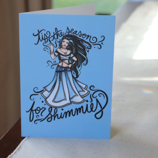 'tis het seizoen voor shimmies kaart