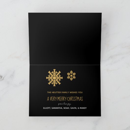 Tis het Wenskaart van de Vakantie van Kerstmis van Feestdagen Kaart (Binnen)