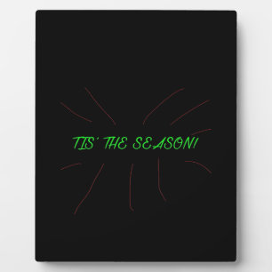 Tis Season Collectie Grafisch Minimaal Schoon Fotoplaat
