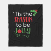 Tis Season Creative Casual Fleece Deken (Voorkant)
