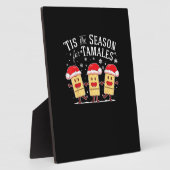 Tis Season For Tamales Christmas Mexican Food Fotoplaat (Zijkant)