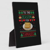 Tis Season For Tamales Funny Christmas Food Fotoplaat (Zijkant)