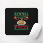 Tis Season For Tamales Funny Christmas Food Muismat (Met muis)