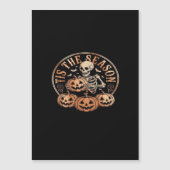 Tis Season Sneeuwscooter Rode Strepen (Voorkant)