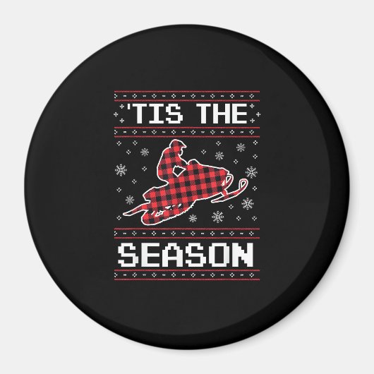 Tis Season Soccer Pumpkin Autumn Fall Thanksgiving Magneet (Voorkant)