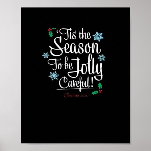 Tis Season To Saying Poster (Voorkant)