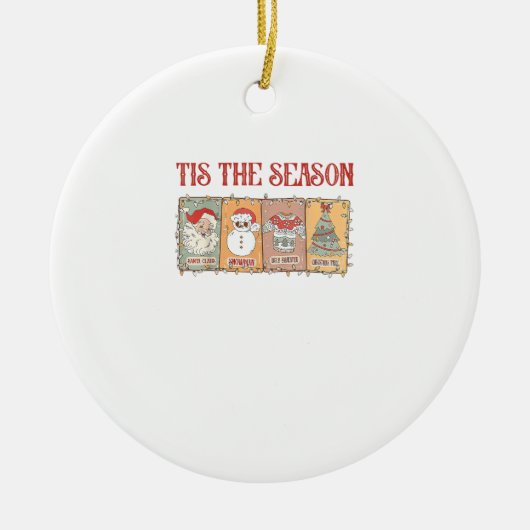 Tis Seasoning Crawfish Boil Seafood Party Lobster Keramisch Ornament (Voorkant)
