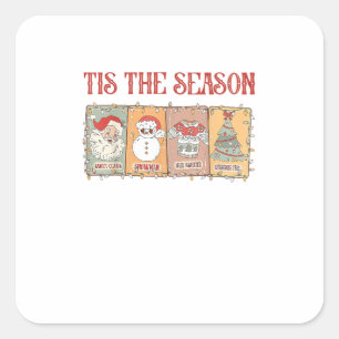 Tis Seasoning Rivierkreeft Kook Kreeft Zeevruchten Vierkante Sticker
