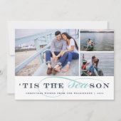 Tis Seizoen | de ZeevaartKaart van de Foto van de Feestdagenkaart (Voorkant)
