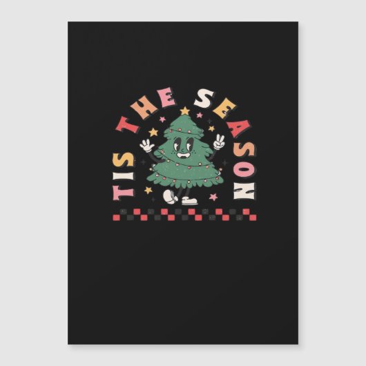 Tis Seizoen Retro Halloween Griezelig Seizoen Herf (Voorkant)