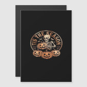 Tis Seizoen Sneeuwscooter Rode Gestreepte Stof (Voorkant / Achterkant)