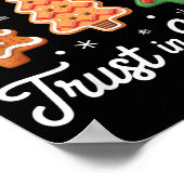 Tis So Sweet To Trust In Jesus - Festive Christian Poster (Hoek)