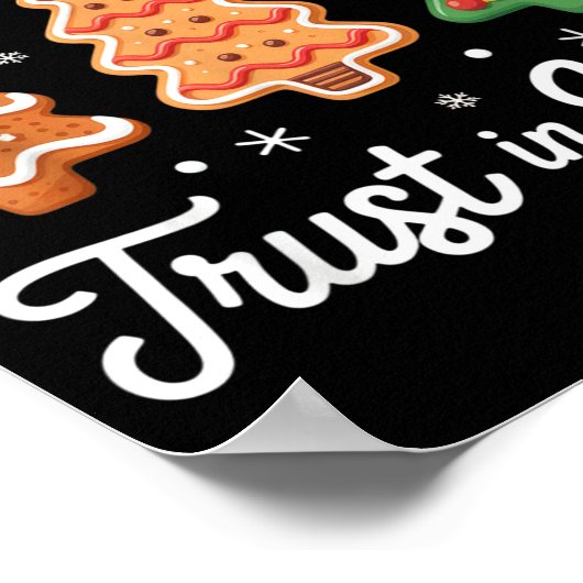 Tis So Sweet To Trust In Jesus - Festive Christian Poster (Hoek)