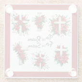 Tis The Reason For The Season Glazen Onderzetter (Achterkant)