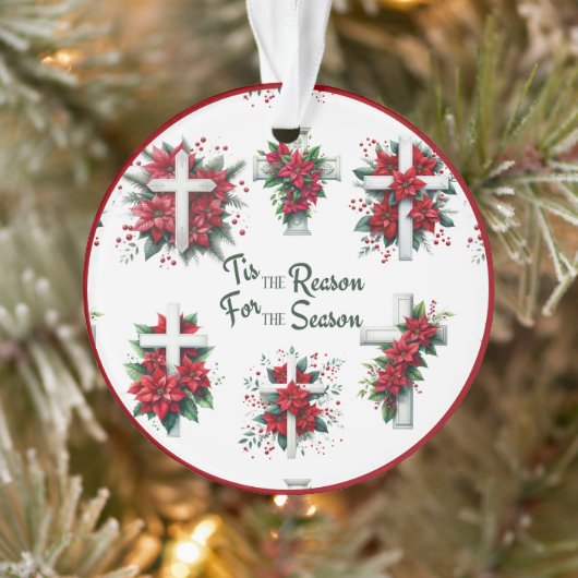 Tis The Reason For The Season Ornament (Boom)