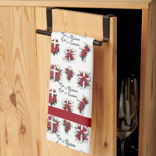 Tis The Reason For The Season Theedoek (Derde Gevouwen)