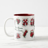 Tis The Reason For The Season Tweekleurige Koffiemok (Links)