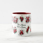 Tis The Reason For The Season Tweekleurige Koffiemok (Center)