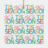 Tis the Season 'Amaryllis' Ornament (Achterkant)