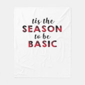 Tis The Season Basic Design Fleece Deken (Voorkant)