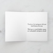 Tis the Season Black Kaart (Binnen)