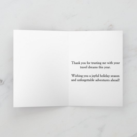 Tis the Season Black Kaart (Binnen)