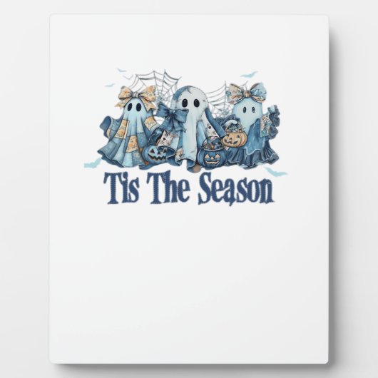 Tis The Season Boo Couquette Halloween Spooky Seas Fotoplaat (Voorkant)