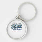 Tis The Season Boo Couquette Halloween Spooky Seas Sleutelhanger (Voorkant)