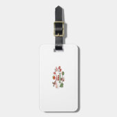 Tis The Season Christmas Acrylic Block Bagagelabel (Voorkant verticaal)