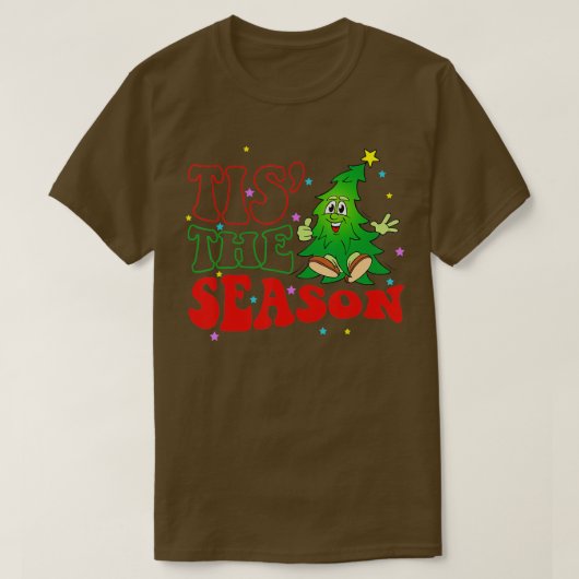 Tis the season Christmas Happy New Year 2023 Men W T-shirt (Design voorkant)