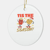Tis The Season Christmas Retro Characters Keramisch Ornament (Links)