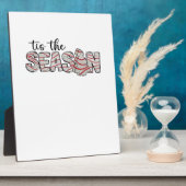 Tis The Season Christmas Tree Fotoplaat (Zijkant)