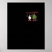 Tis The Season Christmas Tree Pals Classic Trendy  Poster (Voorkant)