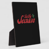 Tis The Season Classic & Basic Design Fotoplaat (Zijkant)