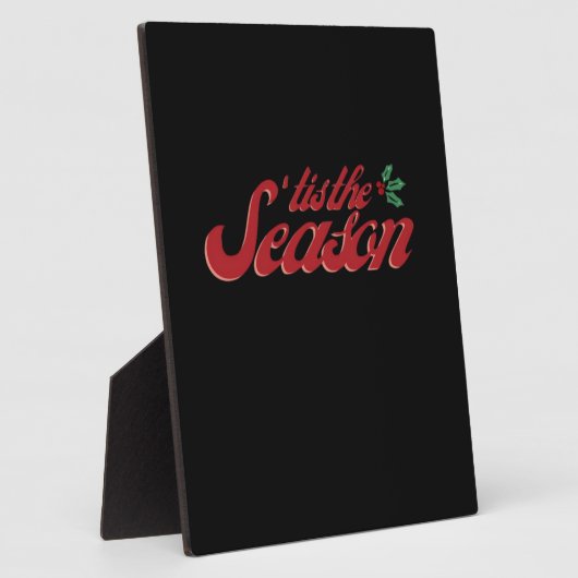 Tis The Season Classic & Basic Design Fotoplaat (Zijkant)