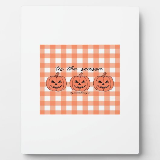 Tis The Season Classic Funny Design Fotoplaat (Voorkant)