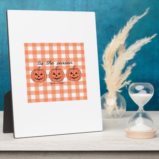 Tis The Season Classic Funny Design Fotoplaat (Zijkant)