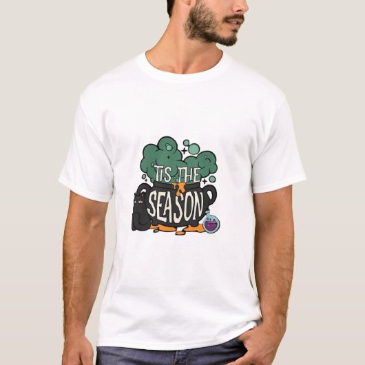 Tis The Season Classic Minimal Simple T-shirt (Voorkant)