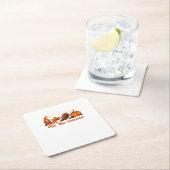 Tis The Season Fall Gnome Football Design Kartonnen Onderzetters (Insitu)